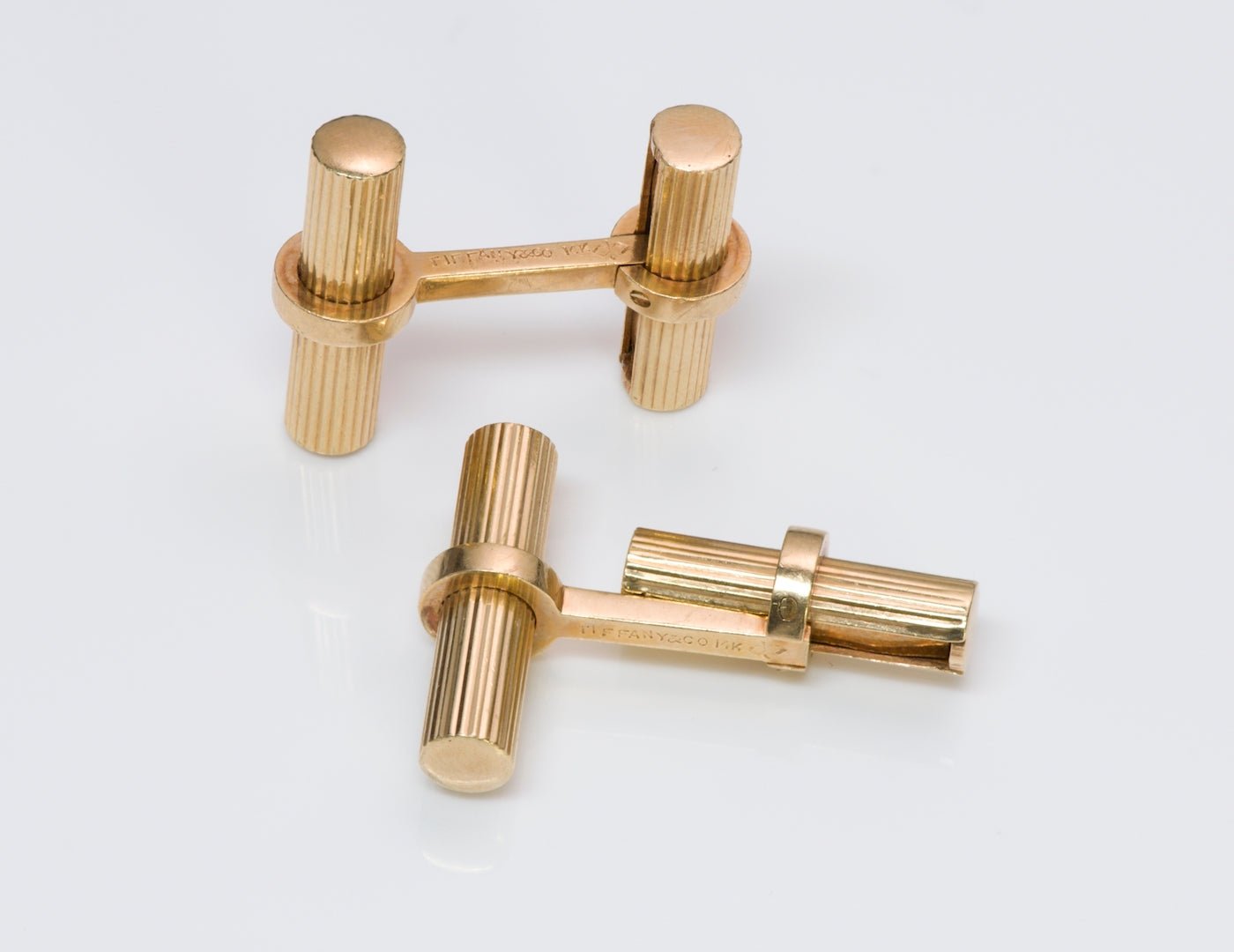 Tiffany & Co. Gold Bar Cufflinks