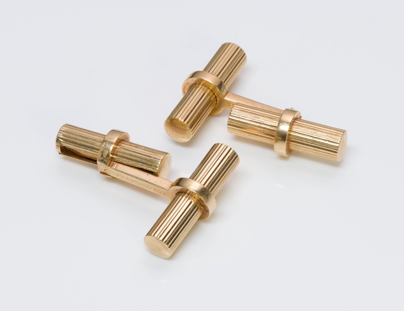 Tiffany & Co. Gold Bar Cufflinks
