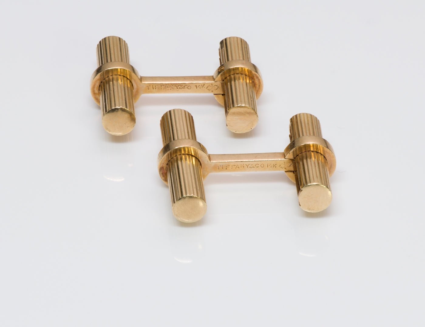 Tiffany & Co. Gold Bar Cufflinks