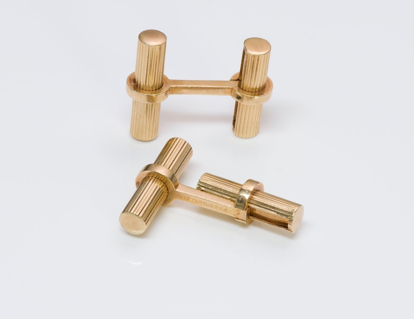 Tiffany & Co. Gold Bar Cufflinks