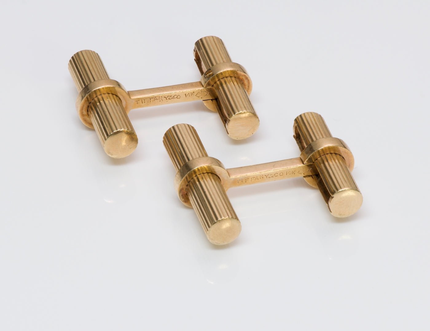 Tiffany & Co. Gold Bar Cufflinks