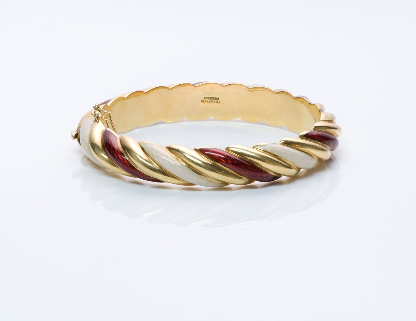 Tiffany & Co. Gold & Enamel Bracelet