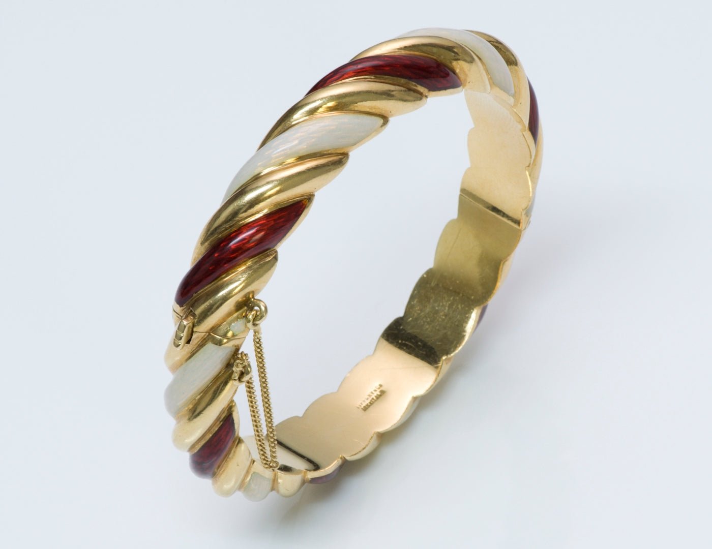 Tiffany & Co. Gold & Enamel Bracelet