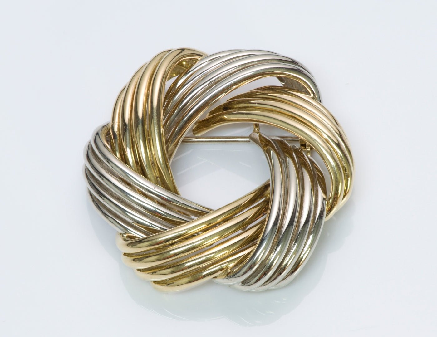 Tiffany & Co. Gold Knot Brooch