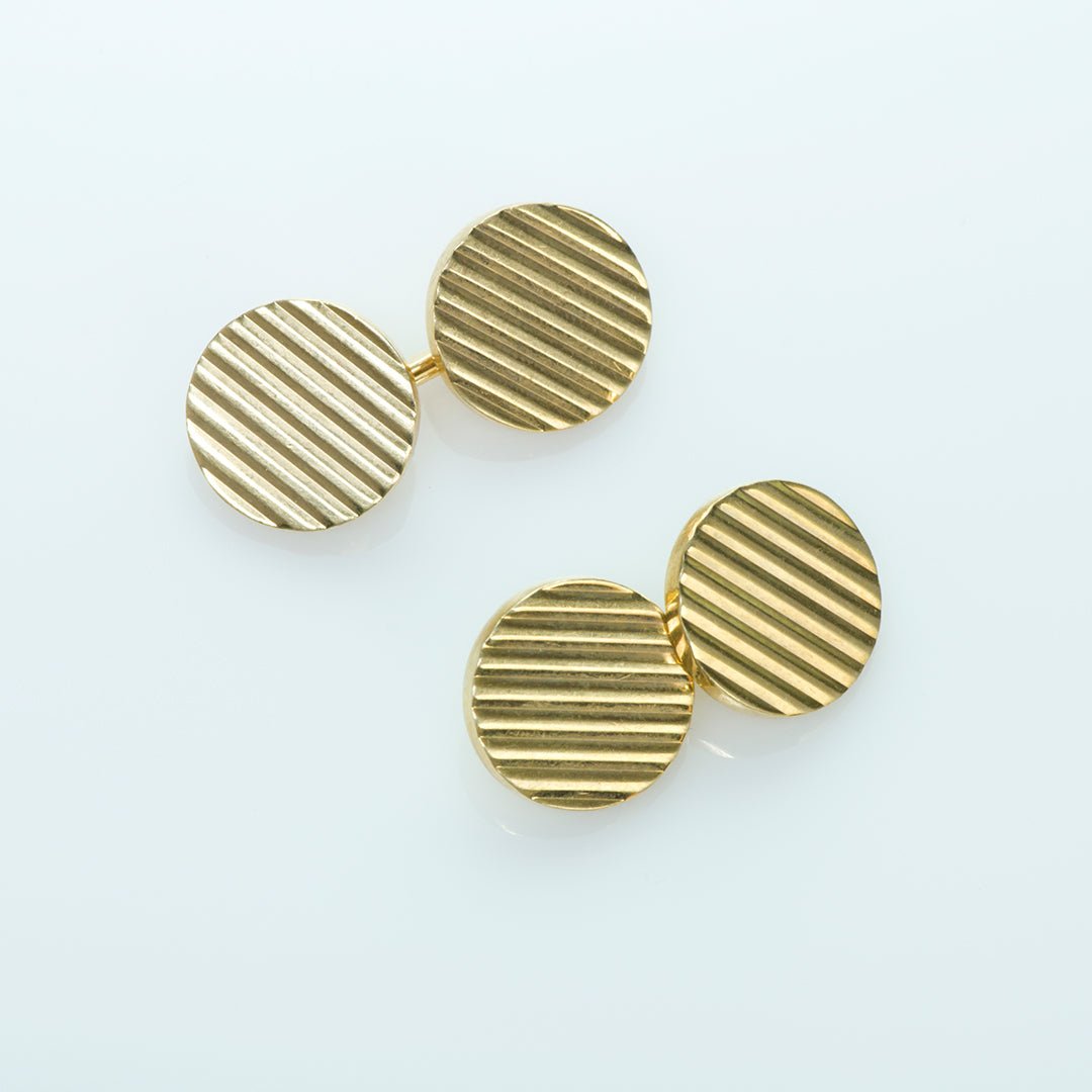 Tiffany & Co. Gold Vintage Cufflinks