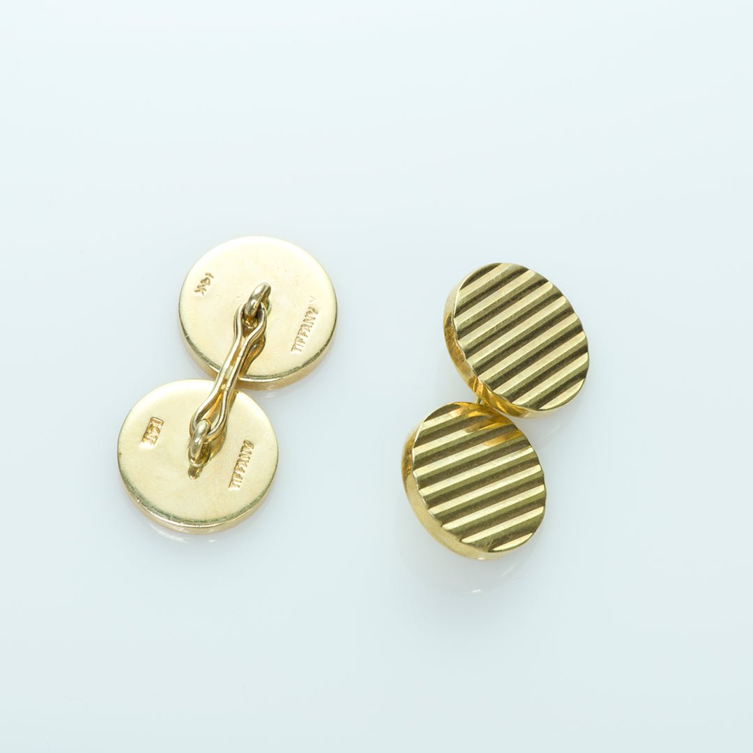Tiffany & Co. Gold Vintage Cufflinks