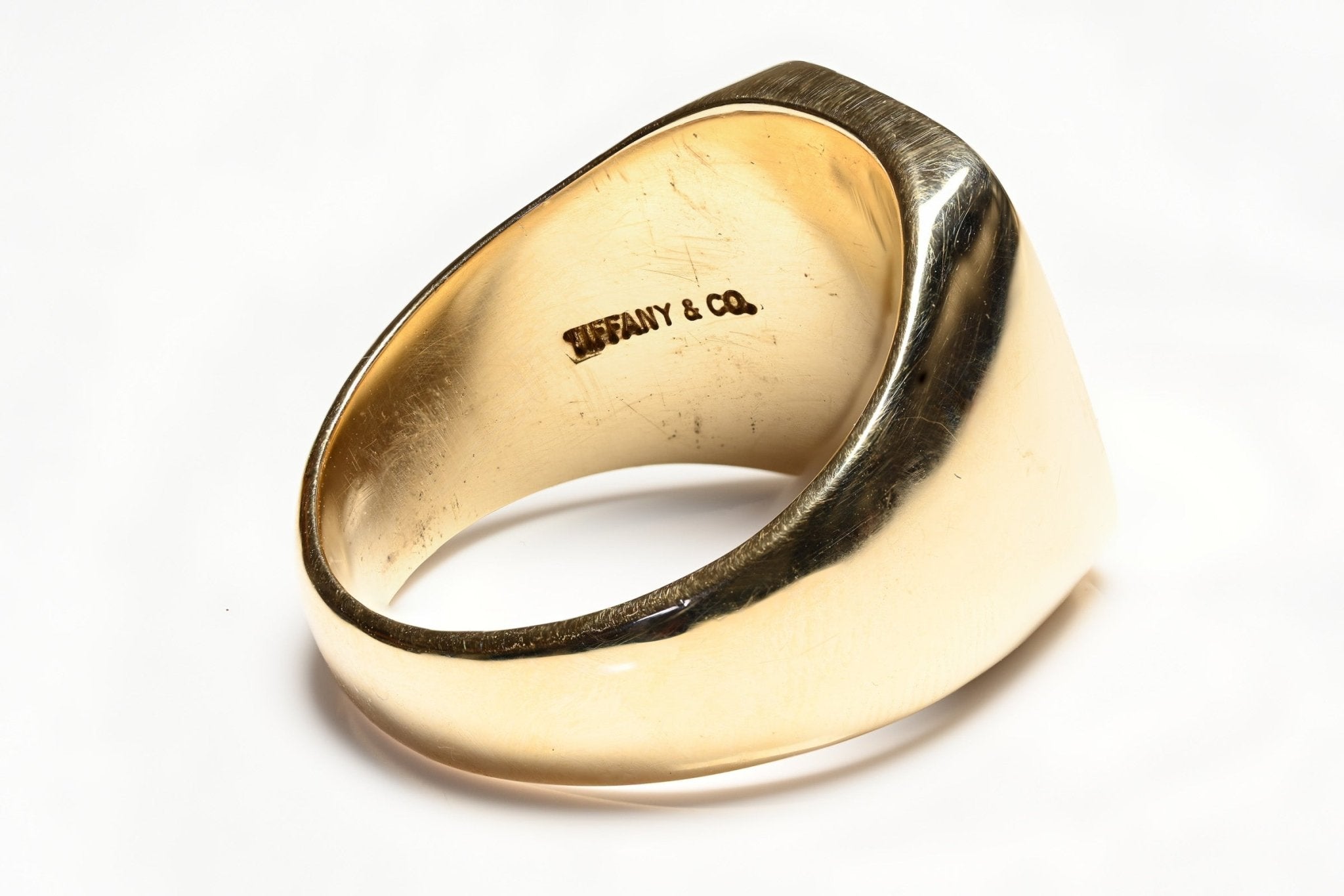 Tiffany & Co. Gold Wide Men's Ring
