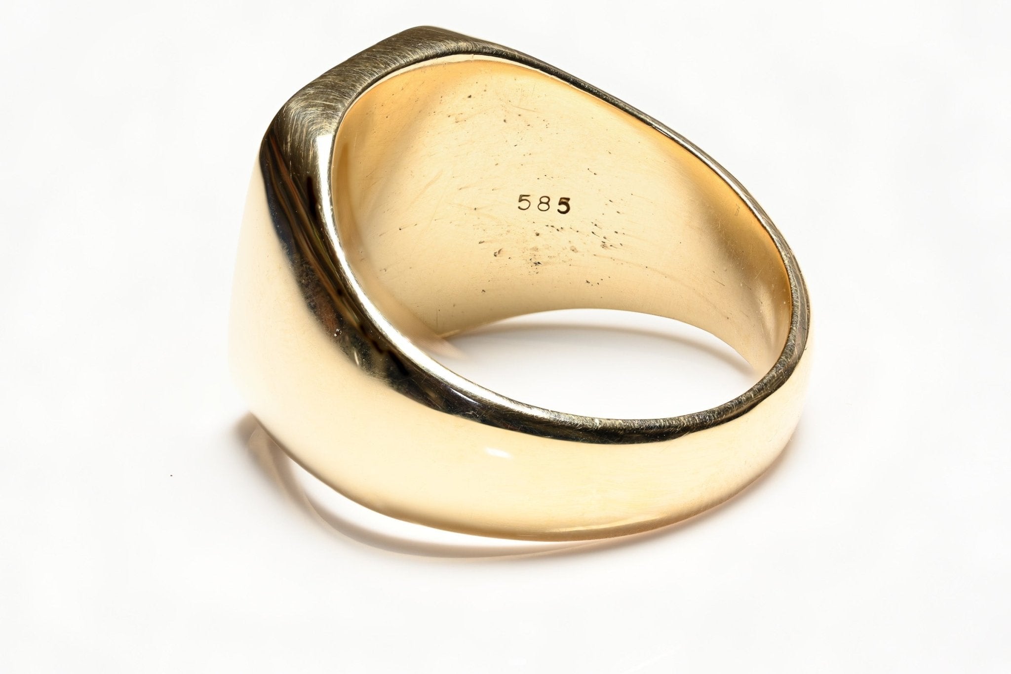 Tiffany & Co. Gold Wide Men's Ring