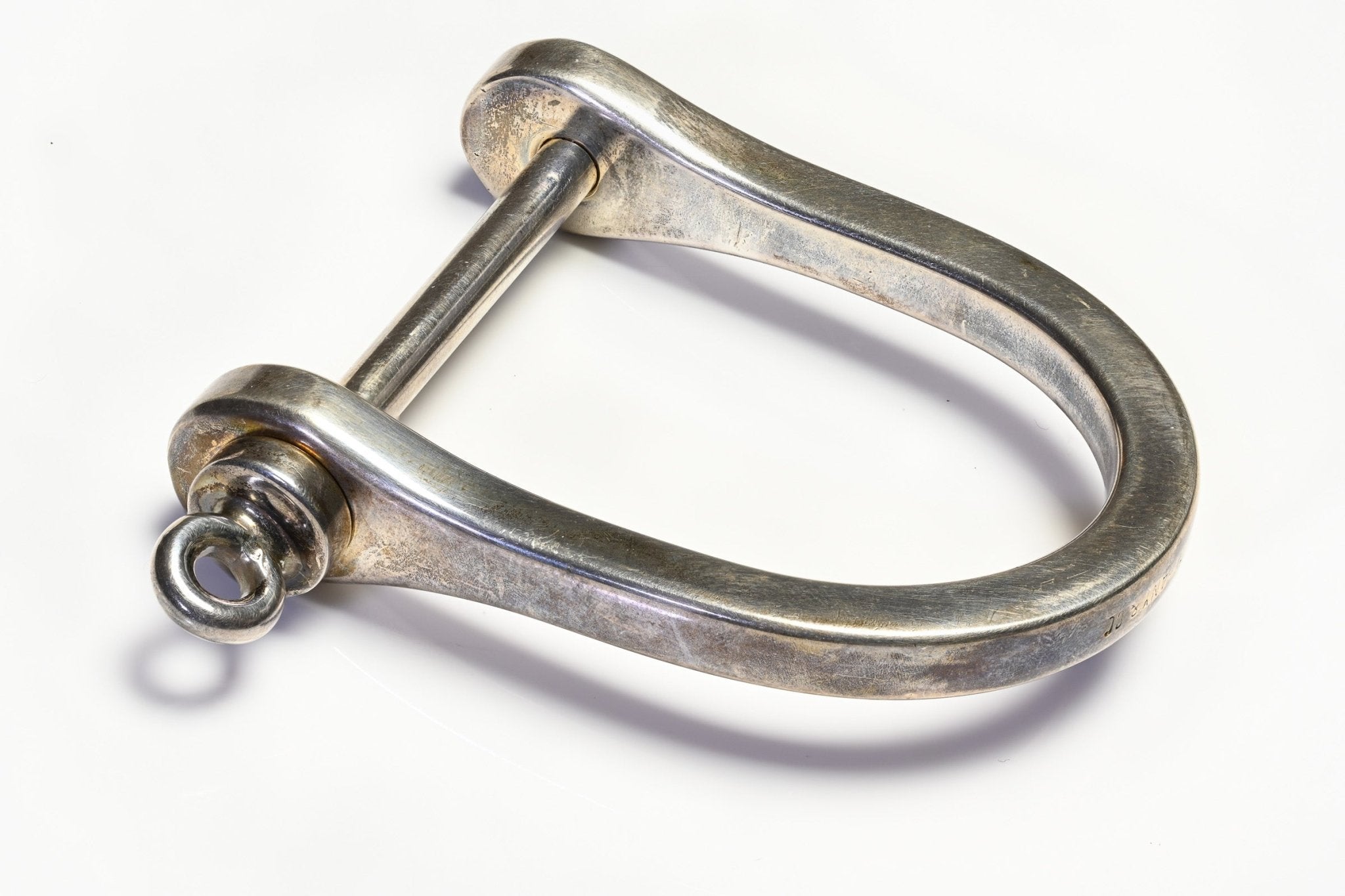Tiffany & Co. Horseshoe Silver Belt Buckle