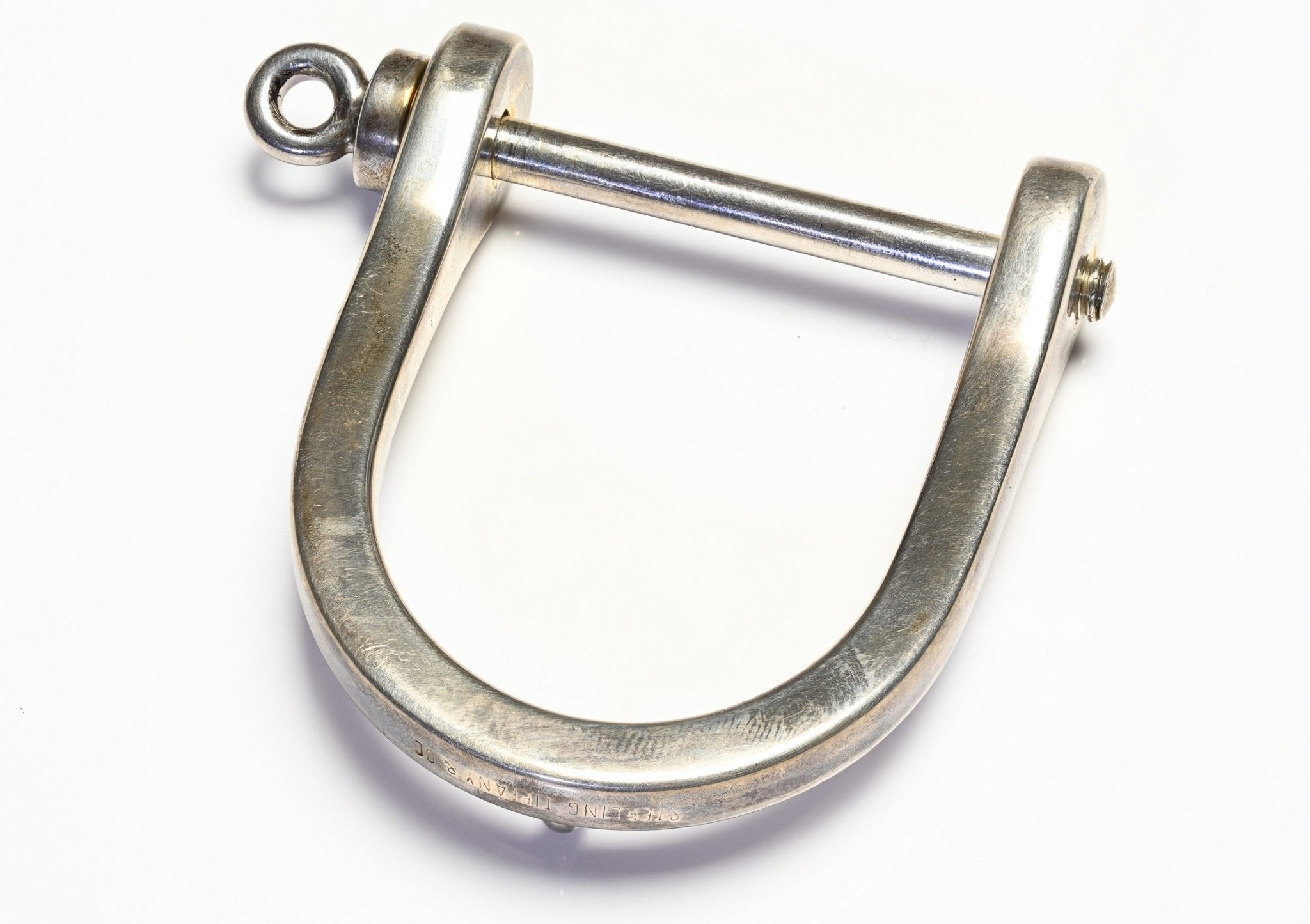 Tiffany & Co. Horseshoe Silver Belt Buckle