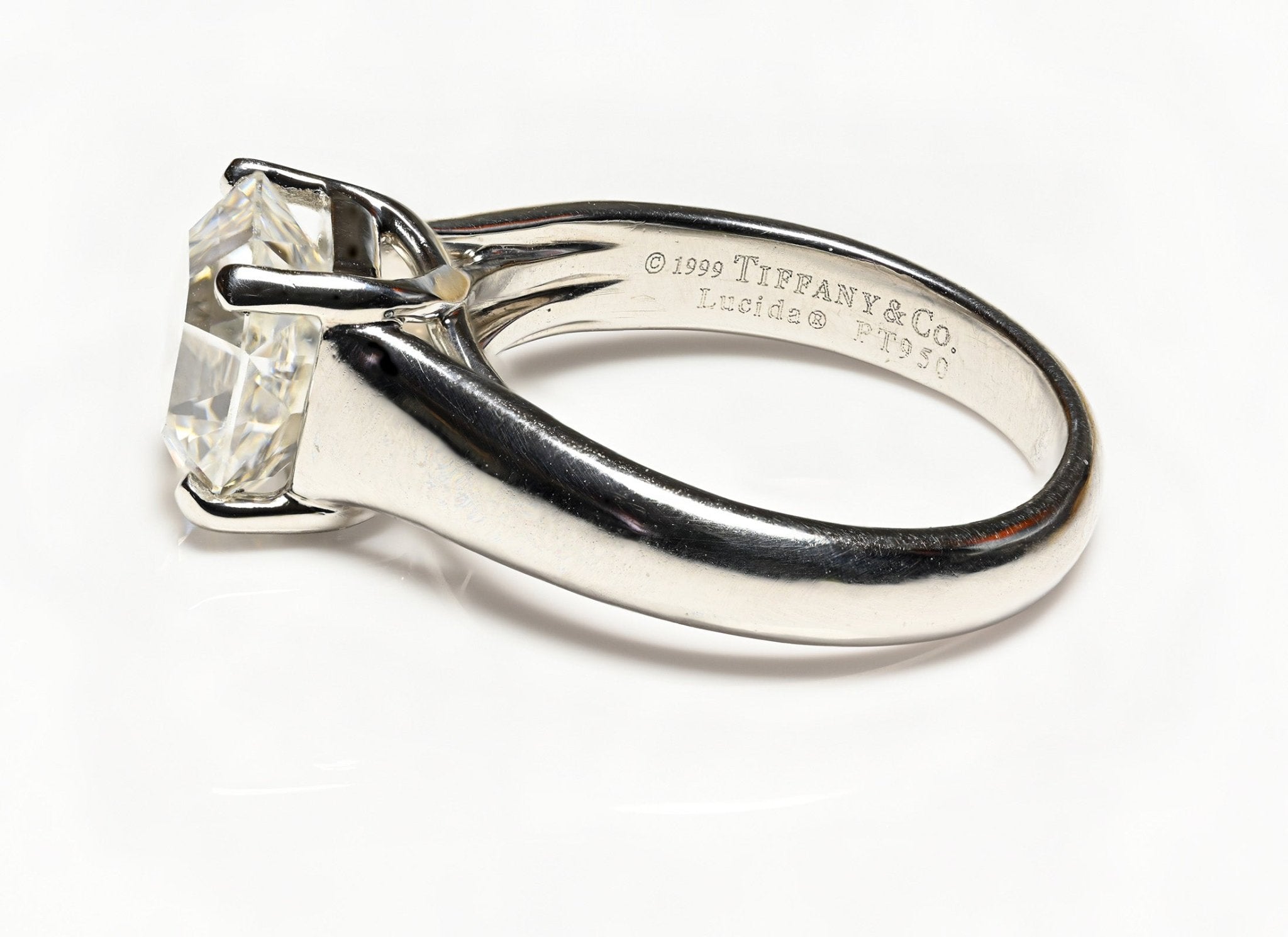 Tiffany & Co. Lucida Platinum 2.79 CTW Diamond Engagement Ring
