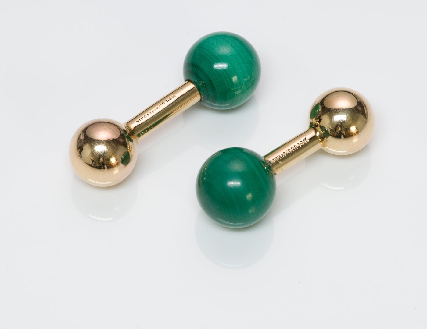 Tiffany & Co. Malachite Cufflinks
