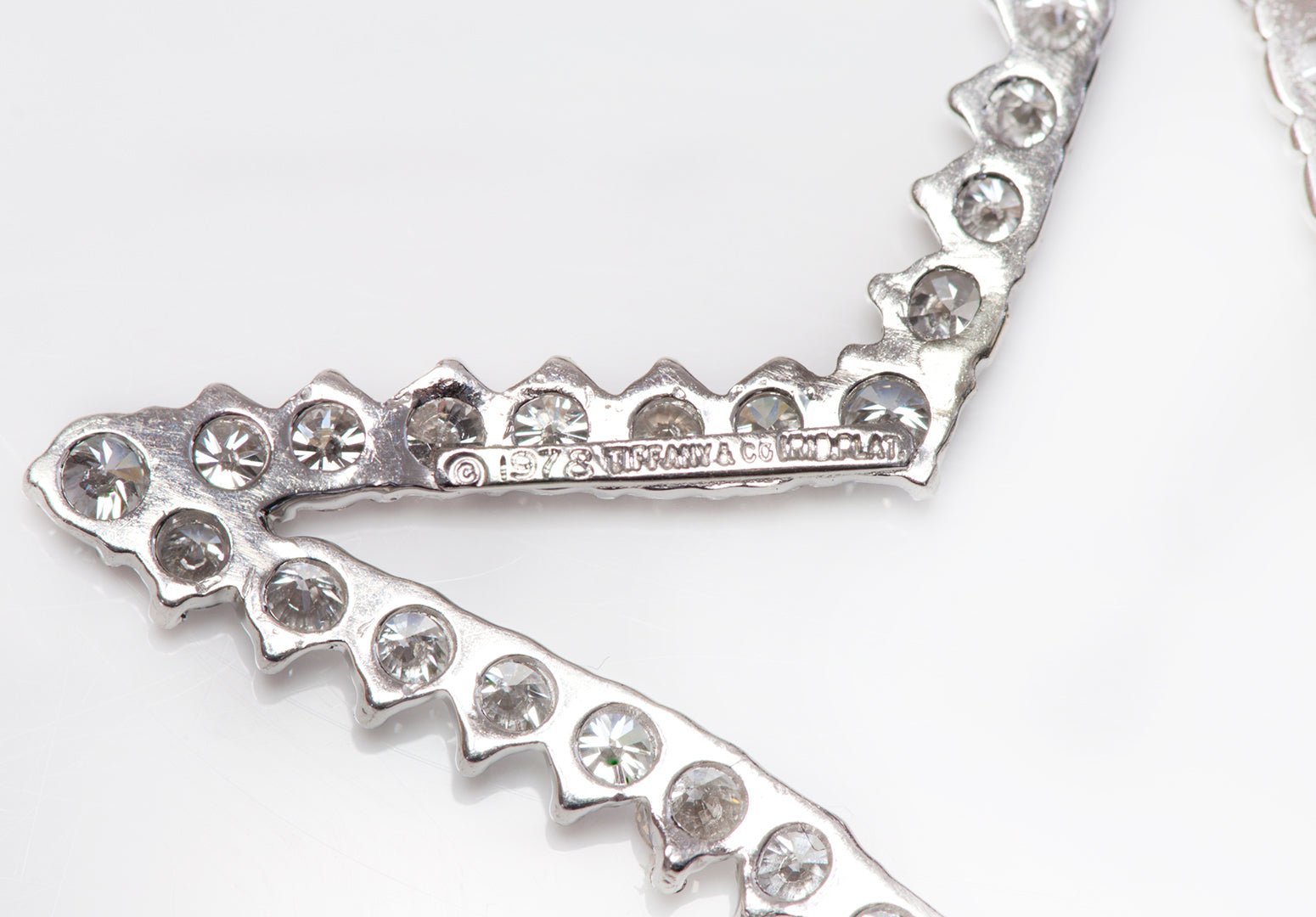 Tiffany & Co. Platinum Diamond Star Pendant