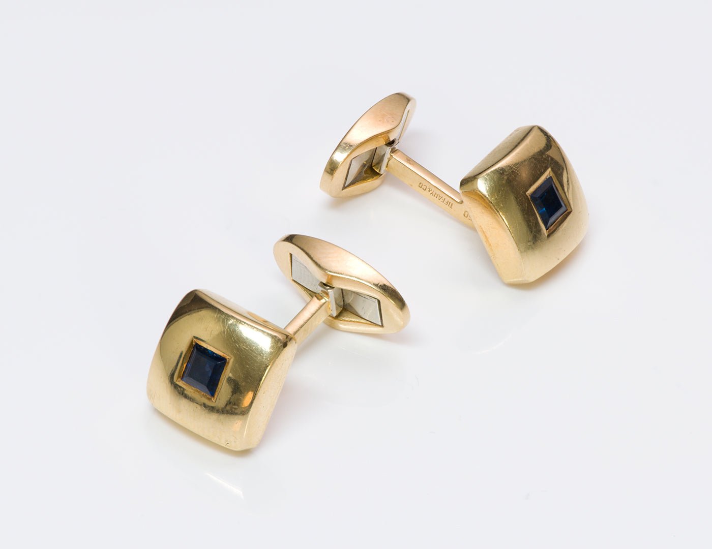 Tiffany & Co. Sapphire Cufflinks