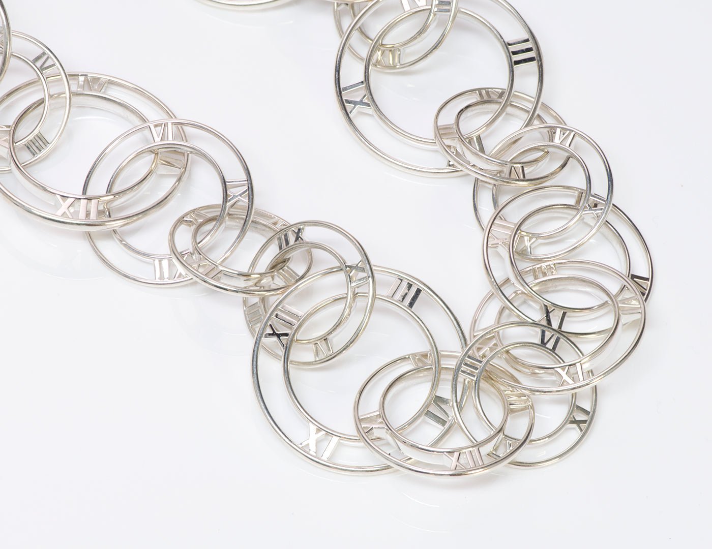 Tiffany & Co. Sterling Silver Atlas Link Necklace