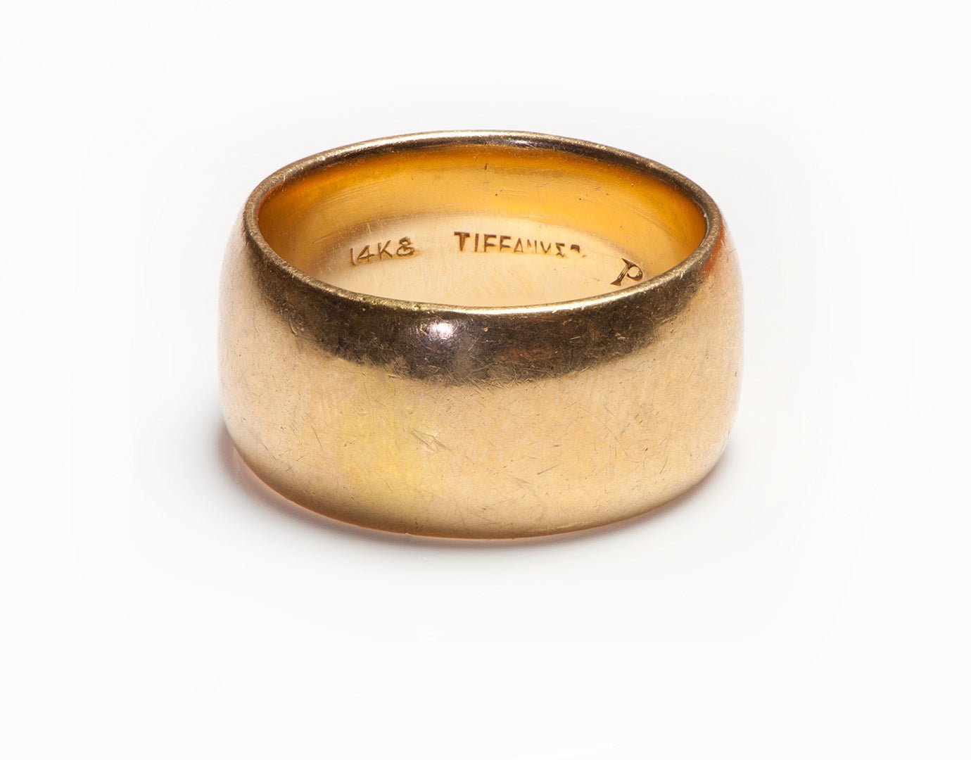 Tiffany & Co. Wide Yellow Gold Band