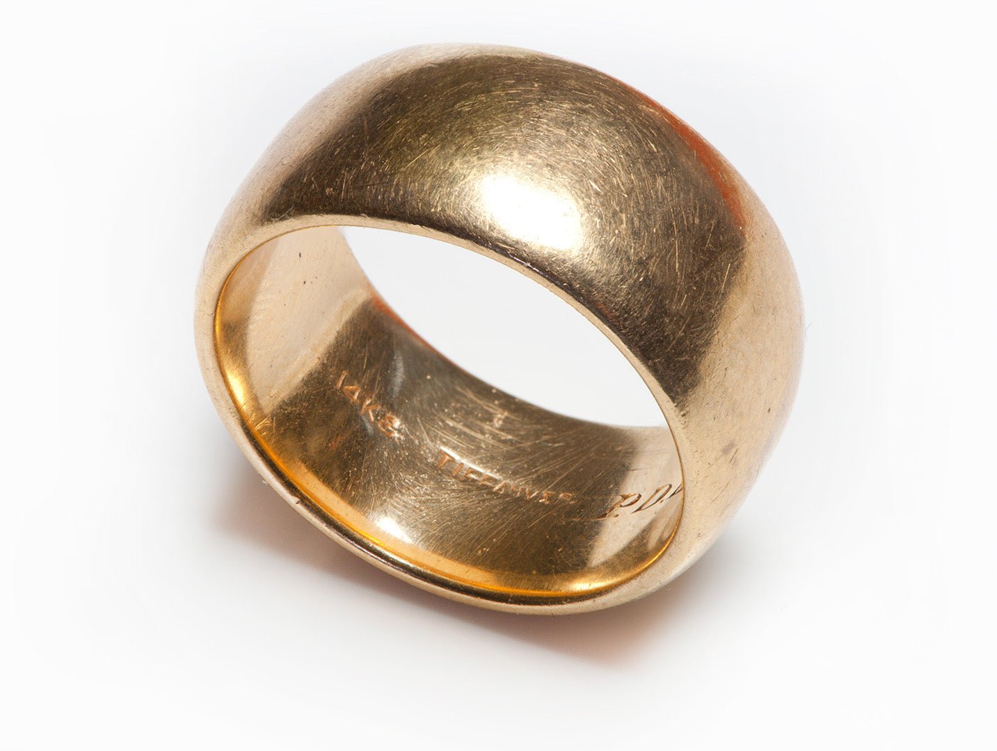 Tiffany & Co. Wide Yellow Gold Band