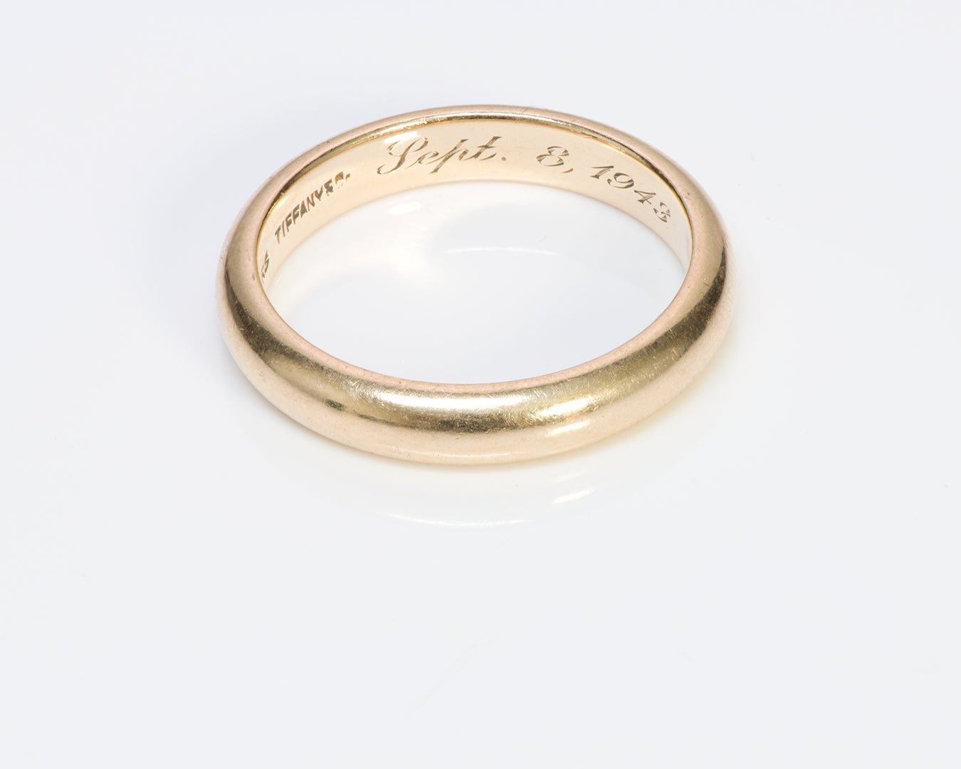 Tiffany & Co. Yellow Gold Wedding Band Ring