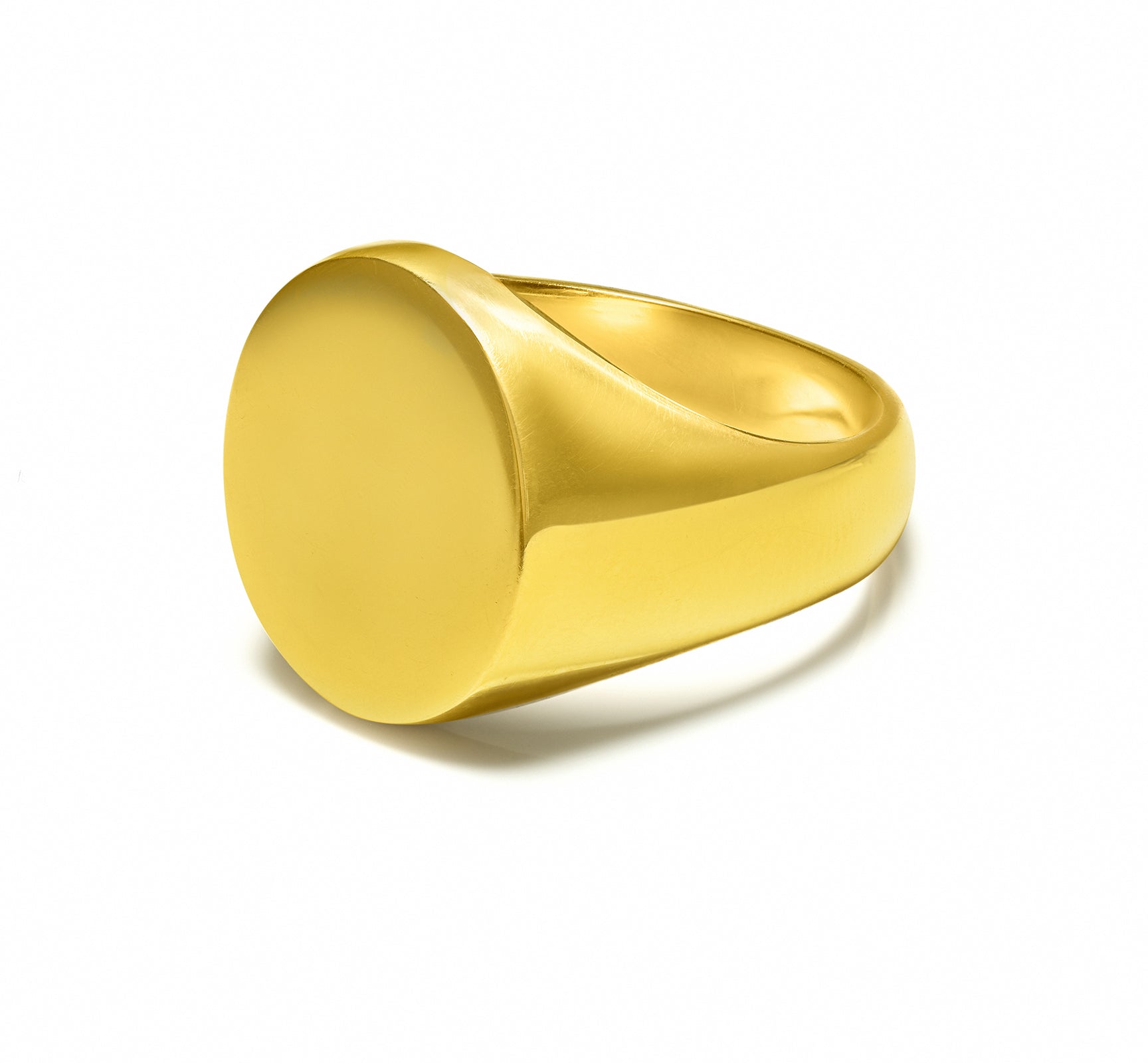 Vintage Tiffany Co. 18K Gold Men’s Classic Signet Ring