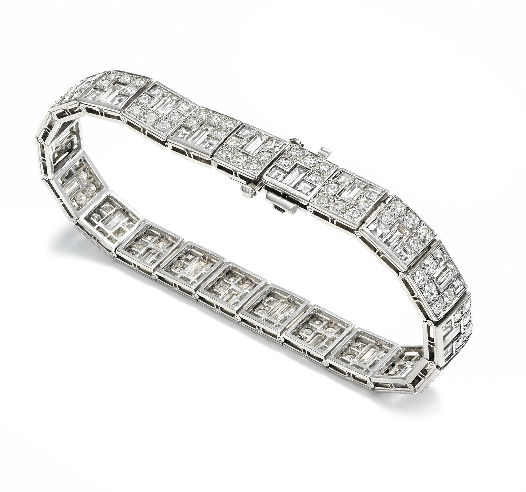 Tiffany & Co. Platinum Diamond Bracelet vintage