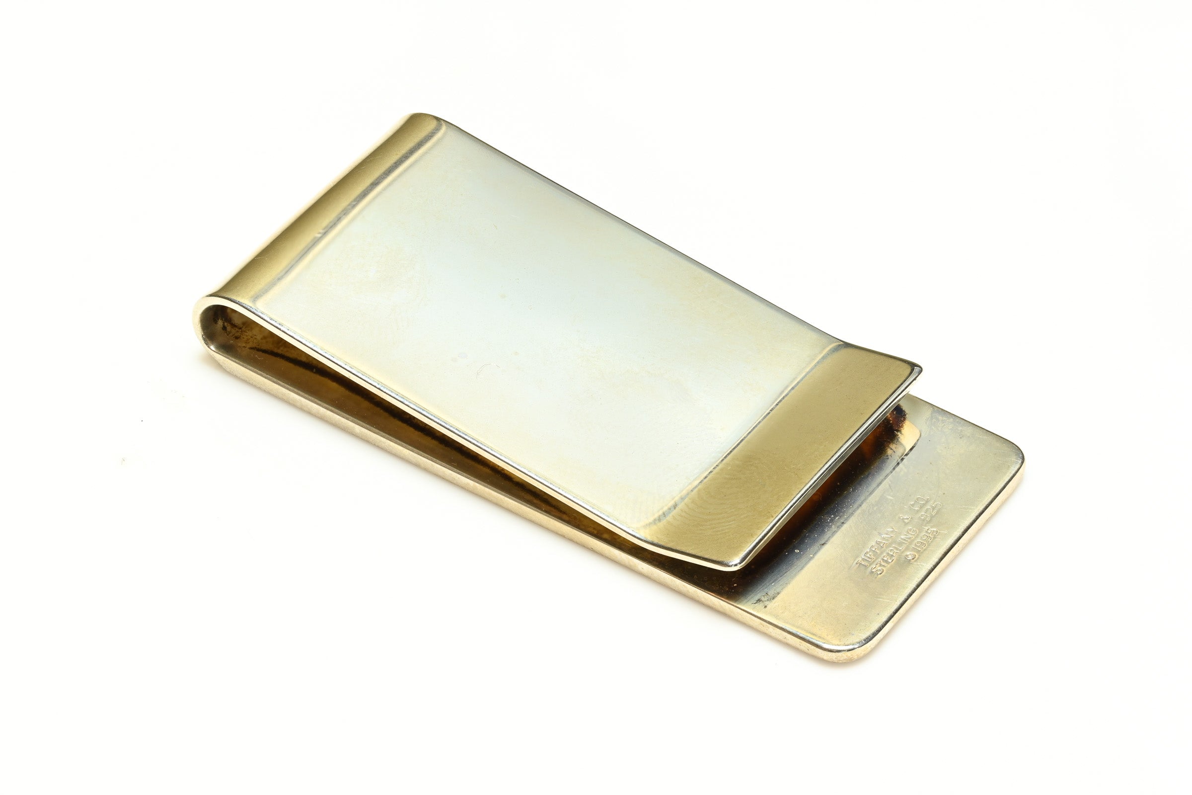 Tiffany Co Silver American Flag Money Clip