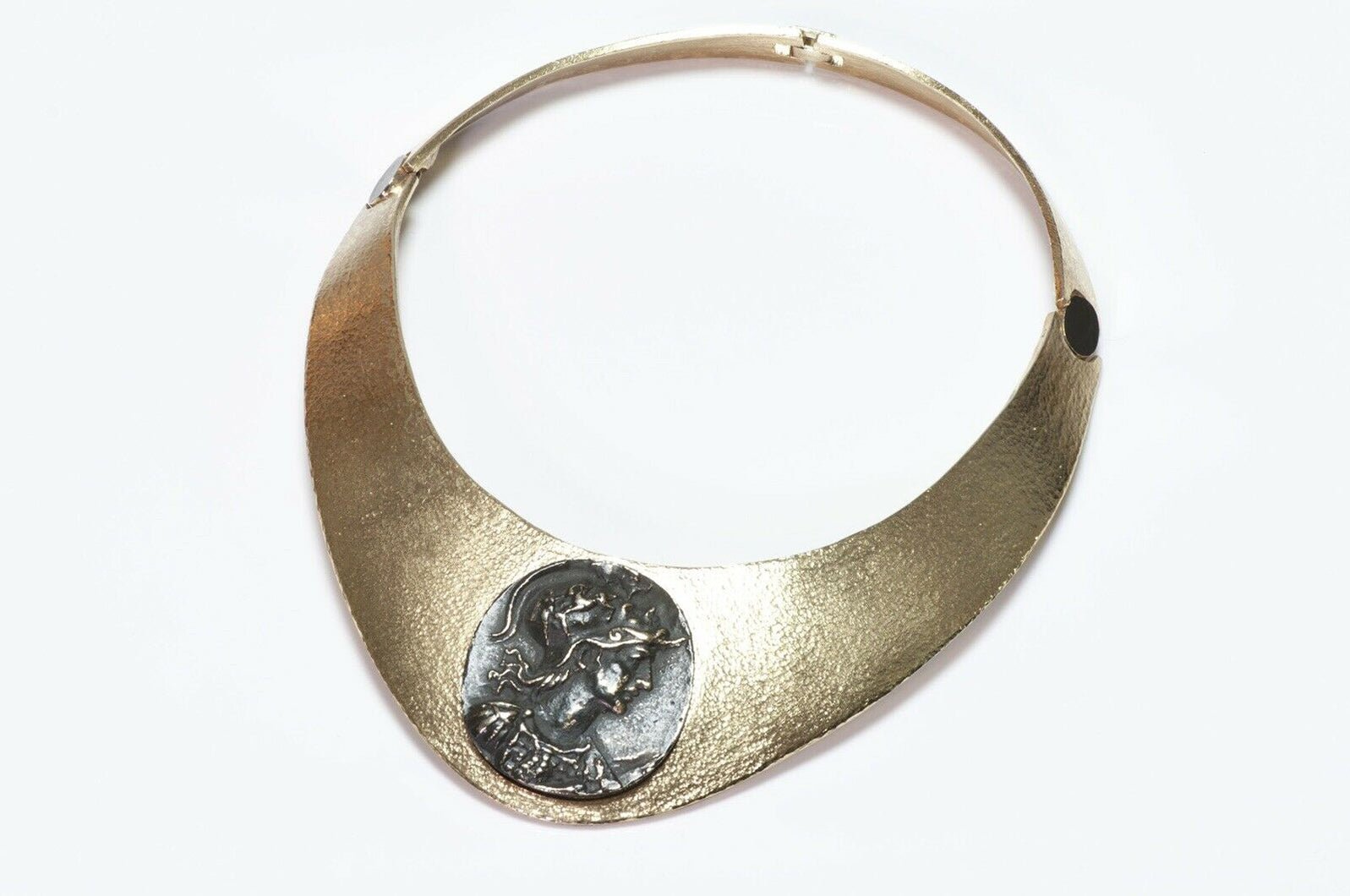 TRIFARI 1970’s Diane Love Warrior Coin Necklace