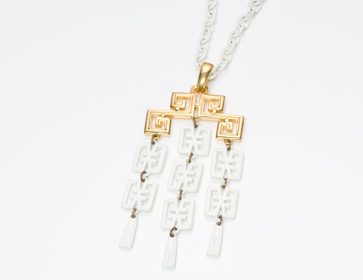 Trifari Enamel Necklace