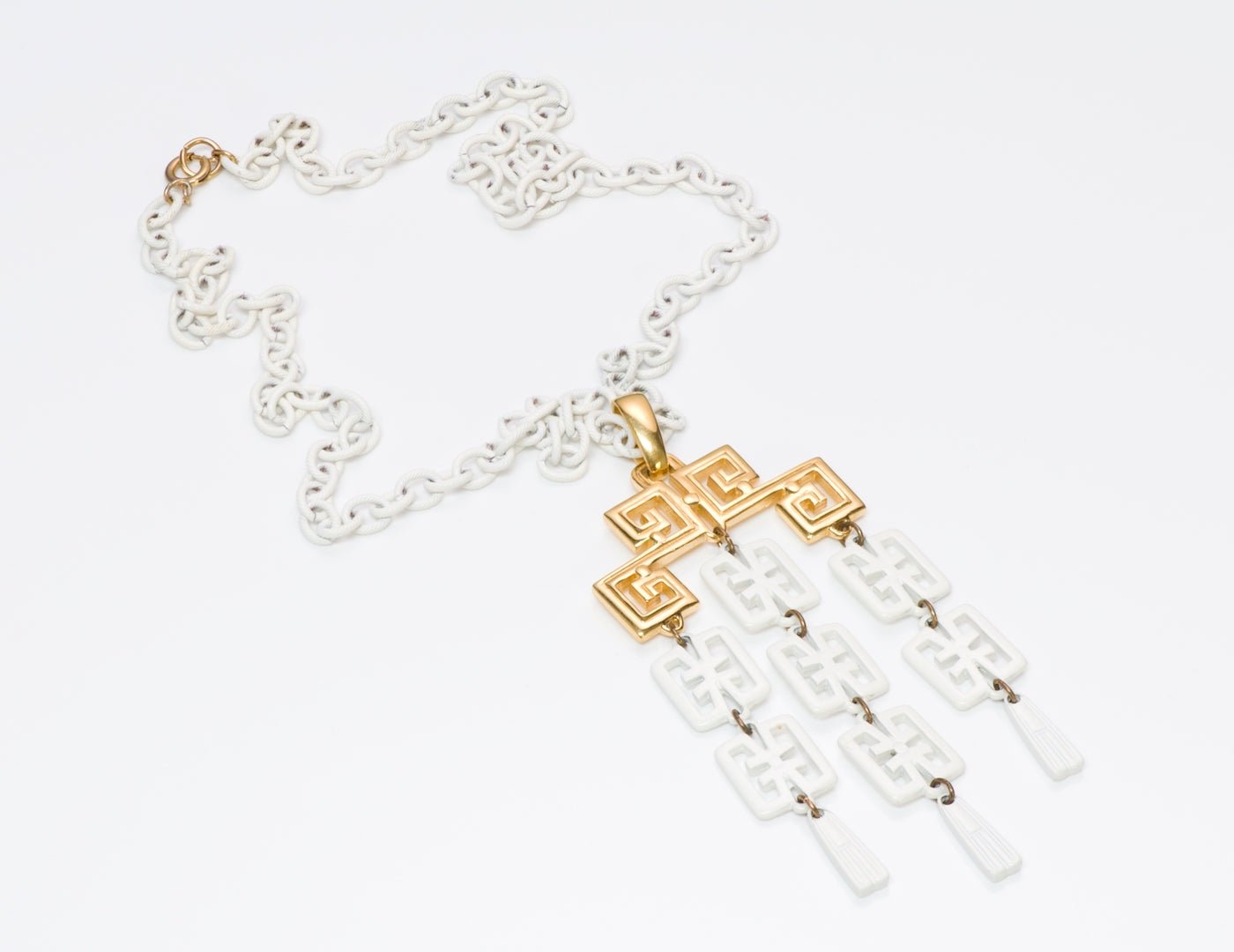 Trifari Enamel Necklace