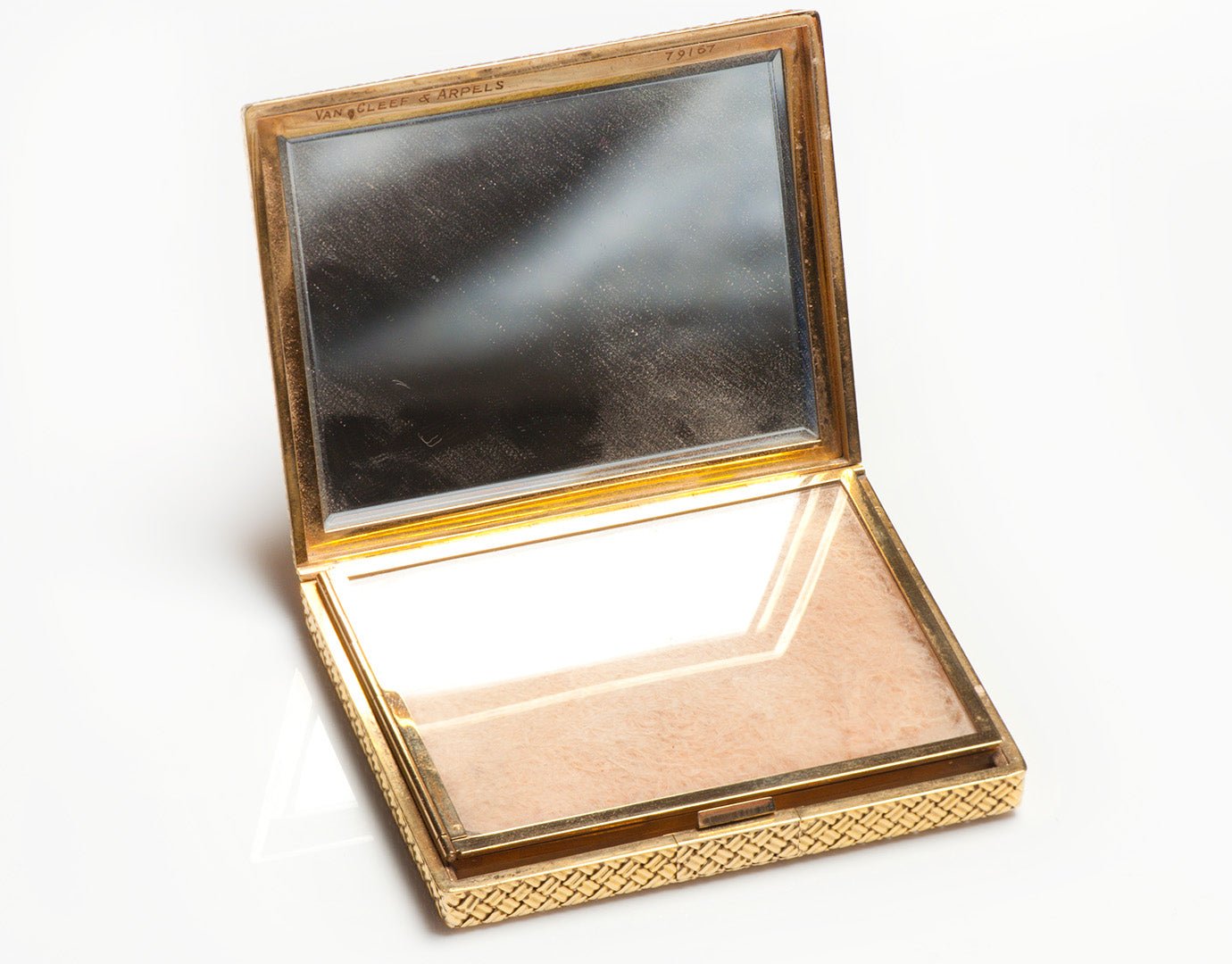 Van Cleef & Arpels 18K Gold Compact