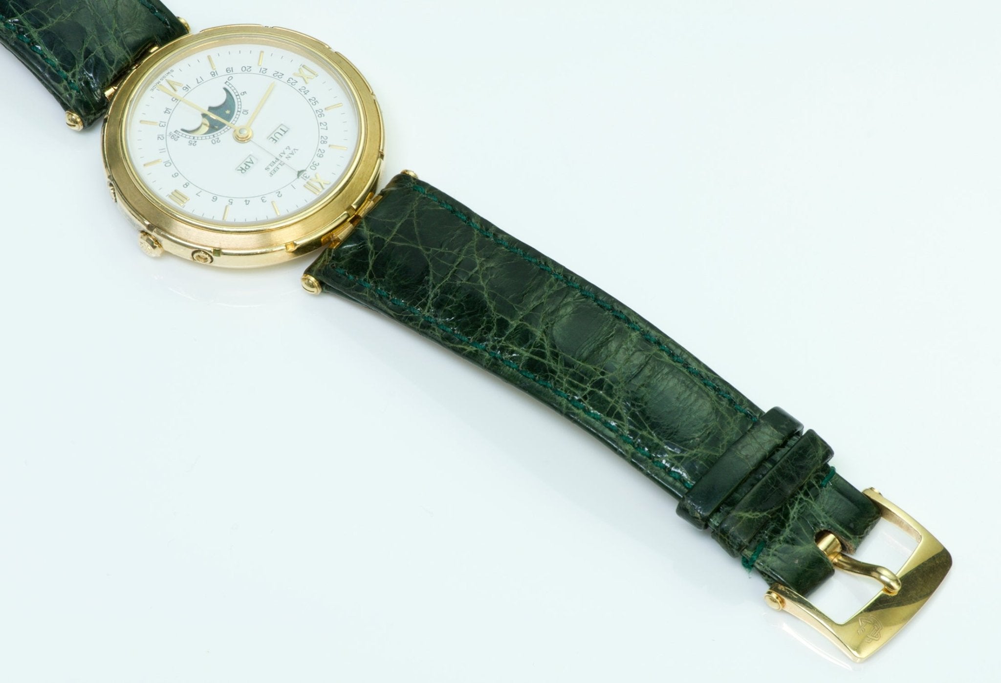 Van Cleef & Arpels La Collection Moon Phase 18K Gold Watch