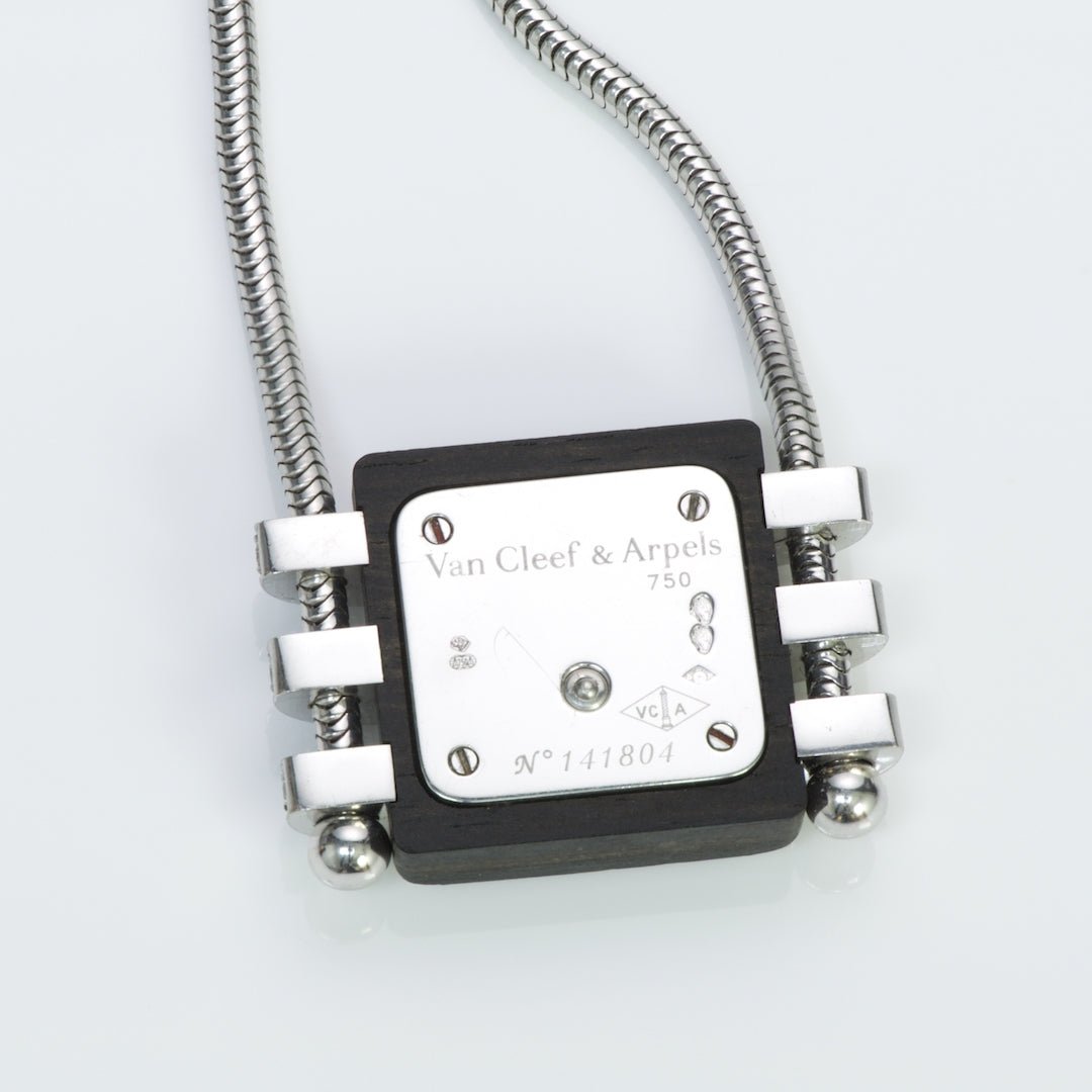 Van Cleef & Arpels Pendant Watch Necklace