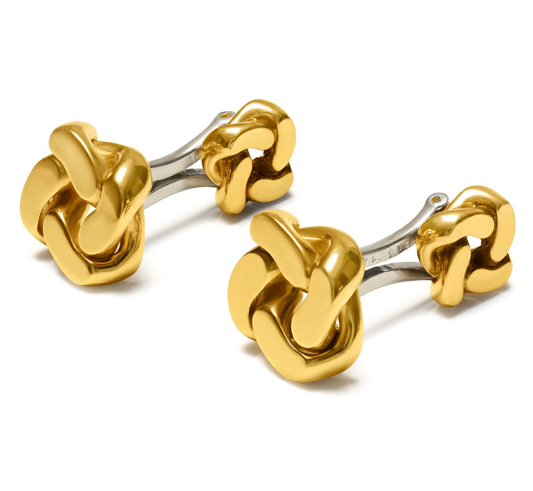 Van Cleef & Arpels 18K Gold Chain-Link Cufflinks