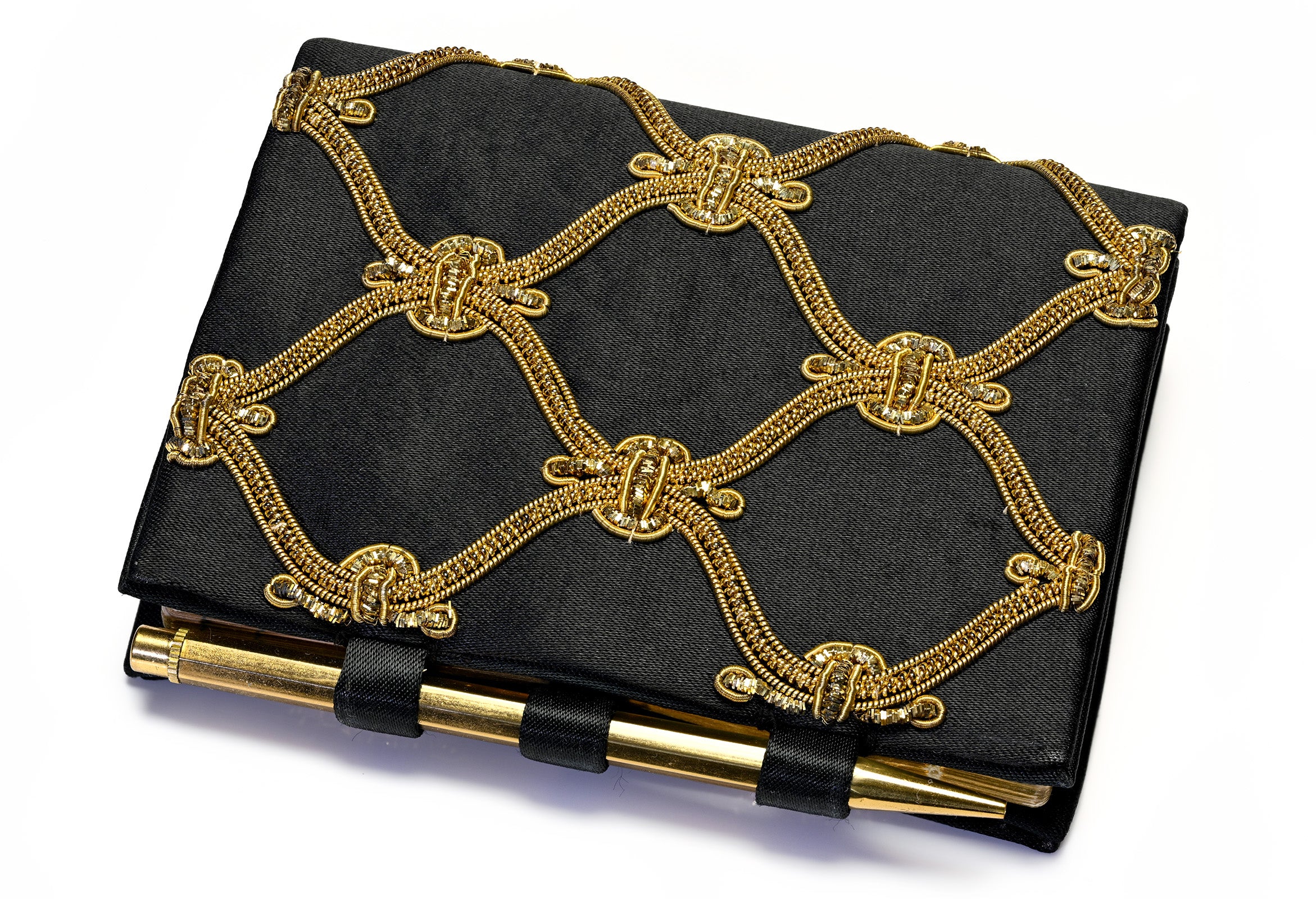 Van Cleef & Arpels Silk Agenda – Gold Thread and Quartz