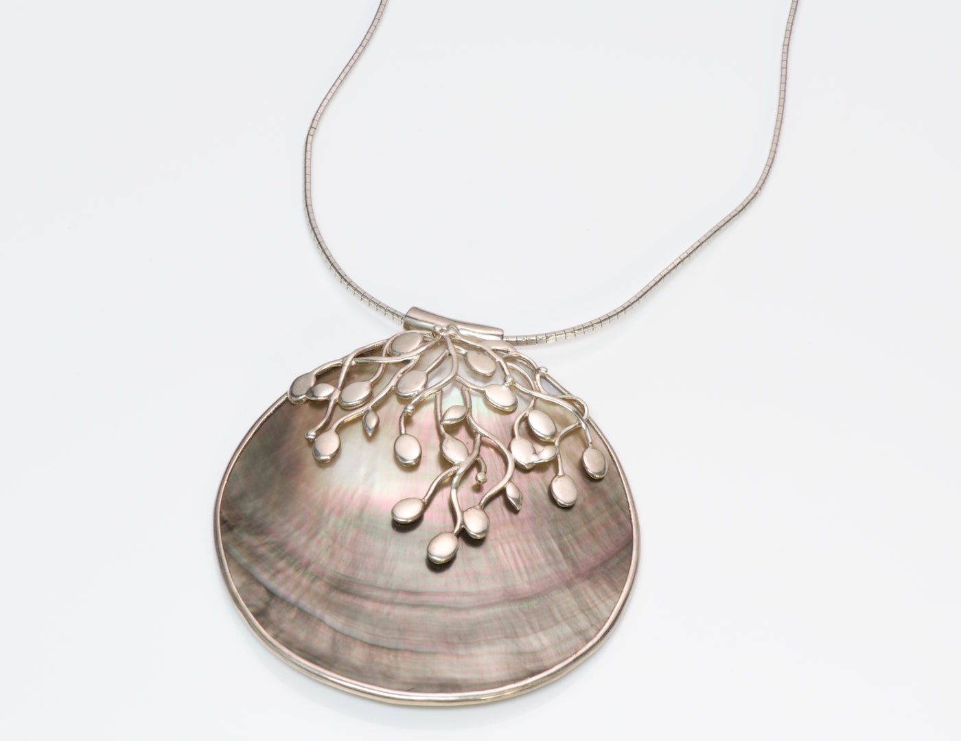 Victoria Hayman Silver Necklace