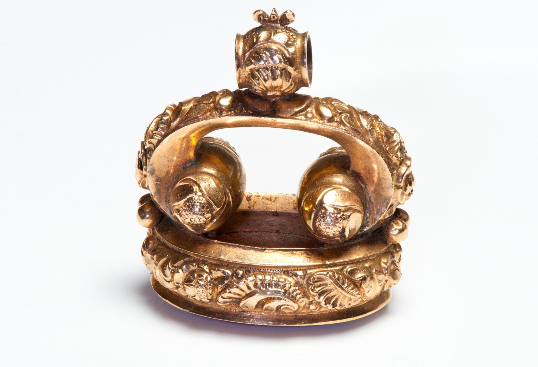 Victorian Gold Carnelian Fob