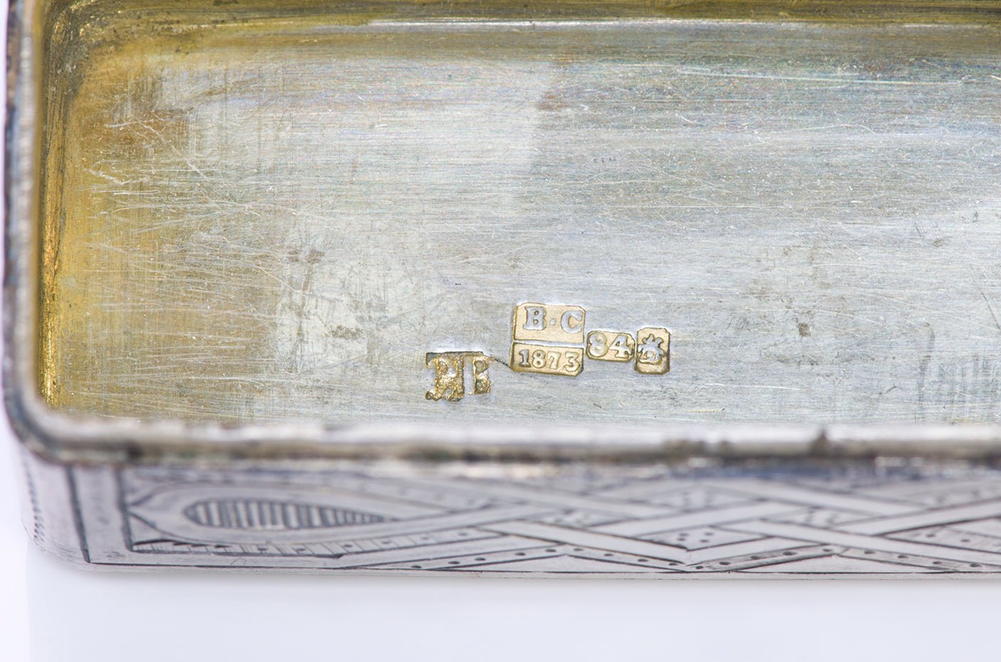 Viktor Savinkov Antique Silver Box