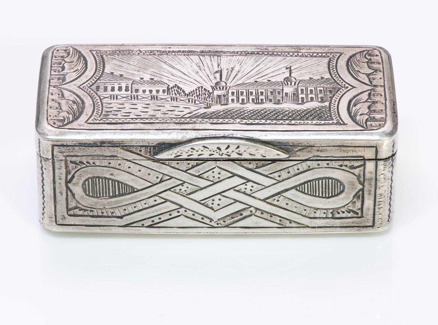 Viktor Savinkov Antique Silver Box