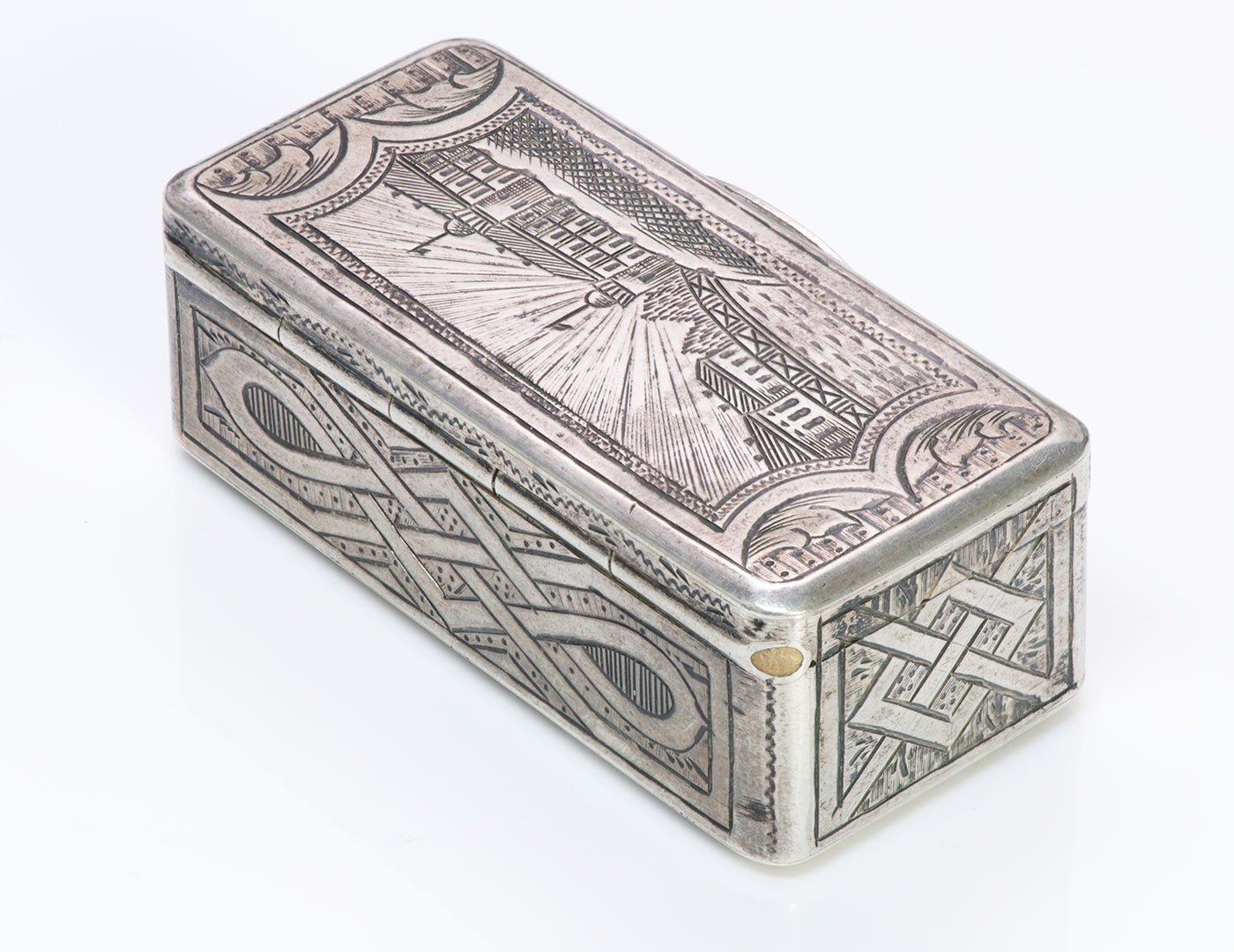 Viktor Savinkov Antique Silver Box