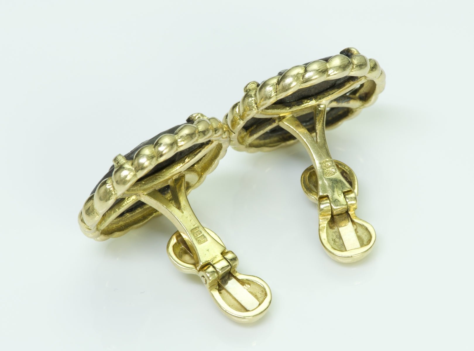 Vintage 18K Gold Coin Cufflinks