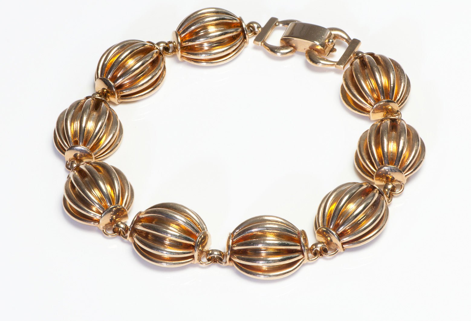 Vintage 1940's Berge Gold Plated Collar Necklace
