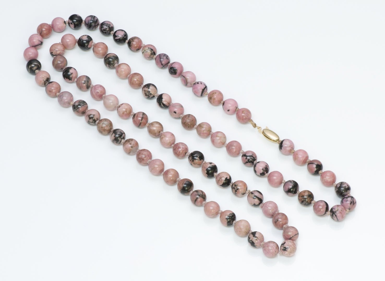 Vintage Agate Bead Necklace