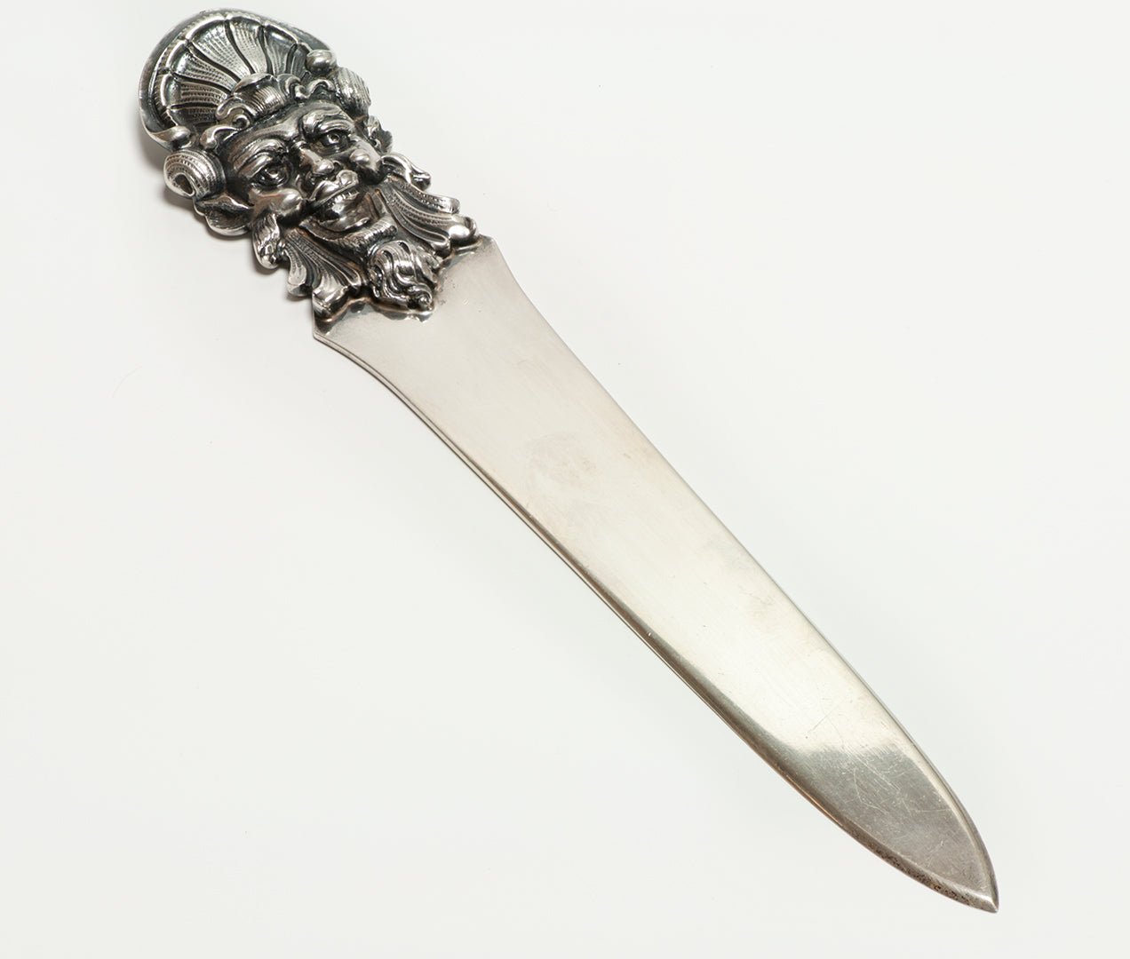 Vintage Buccellati Maschera Ligorica Sterling Silver Letter Opener