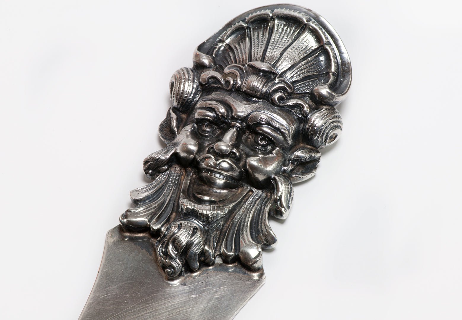 Vintage Buccellati Maschera Ligorica Sterling Silver Letter Opener