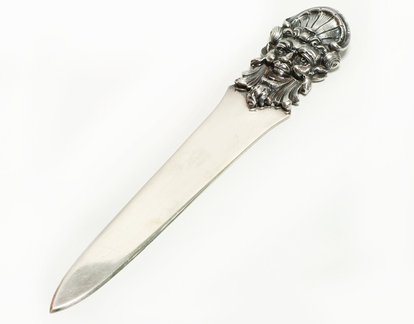 Vintage Buccellati Maschera Ligorica Sterling Silver Letter Opener