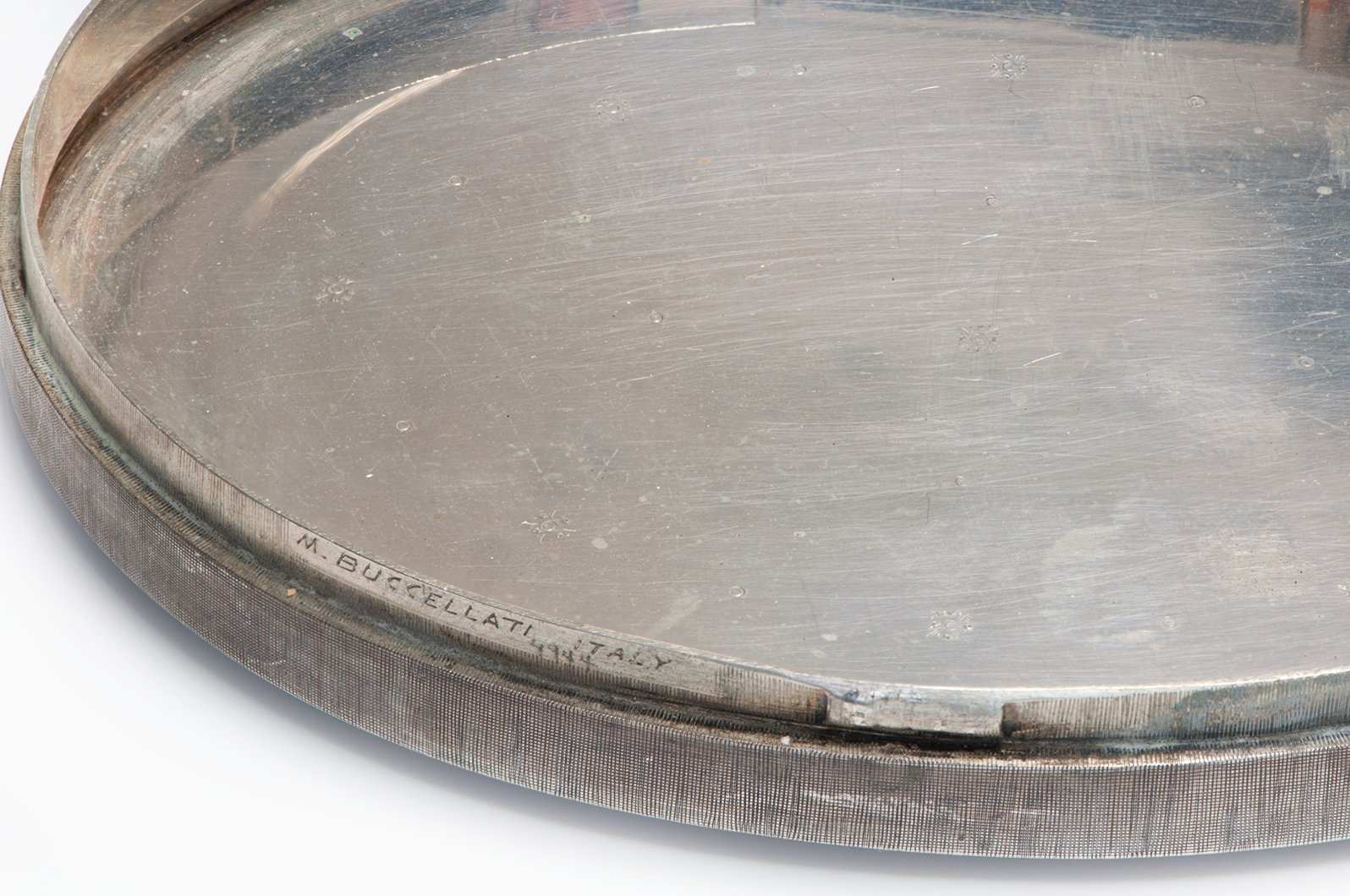 Vintage Buccellati Silver Oval Box