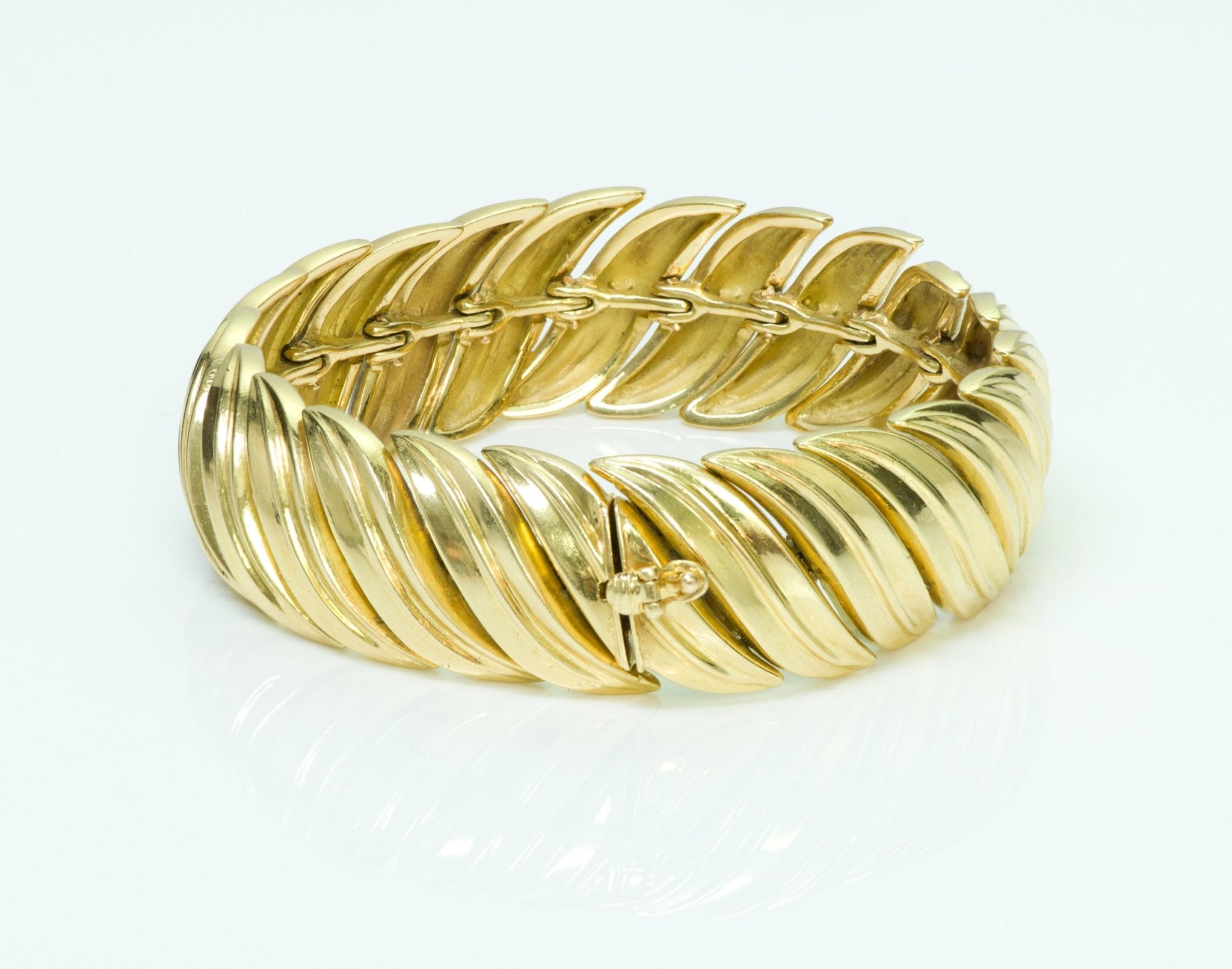 Vintage Cartier 18K Yellow Gold Bracelet