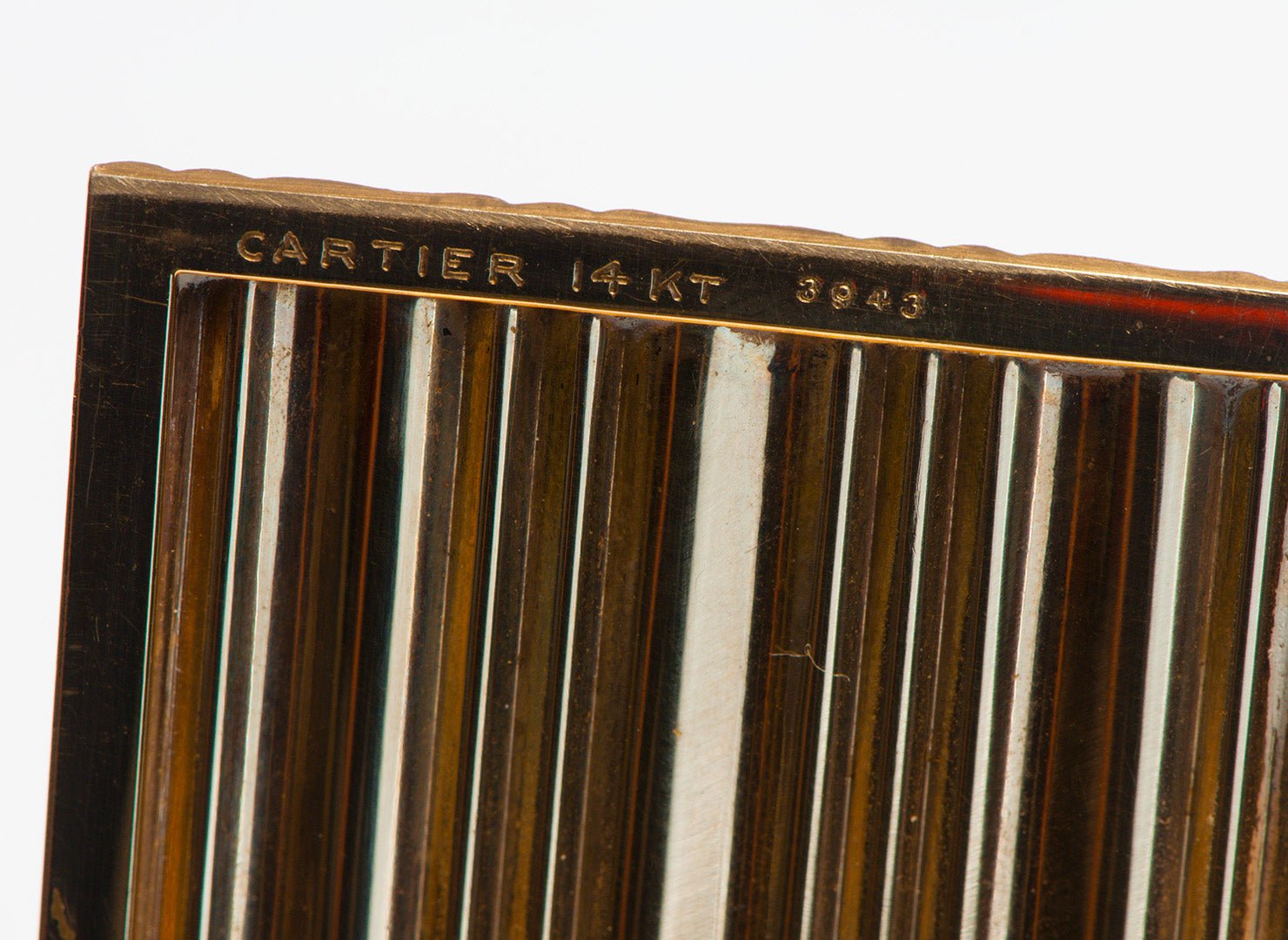 Vintage Cartier Gold Travel Clock