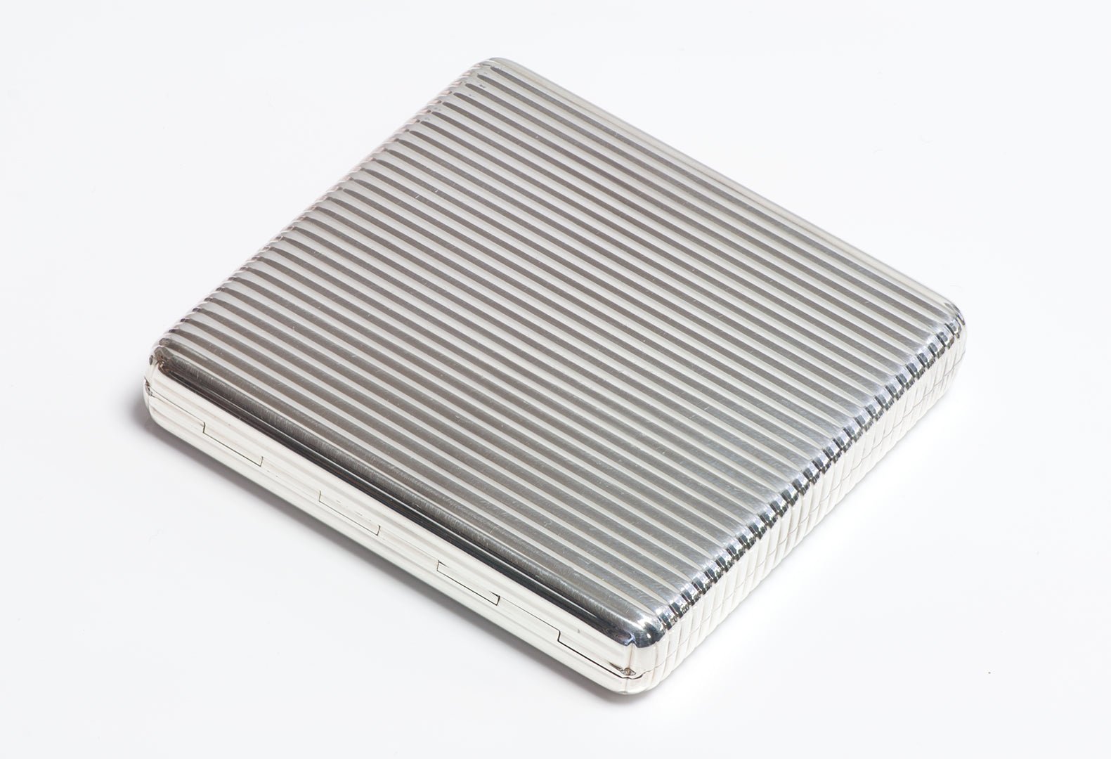Vintage Cartier Sterling Silver Cigarette Case