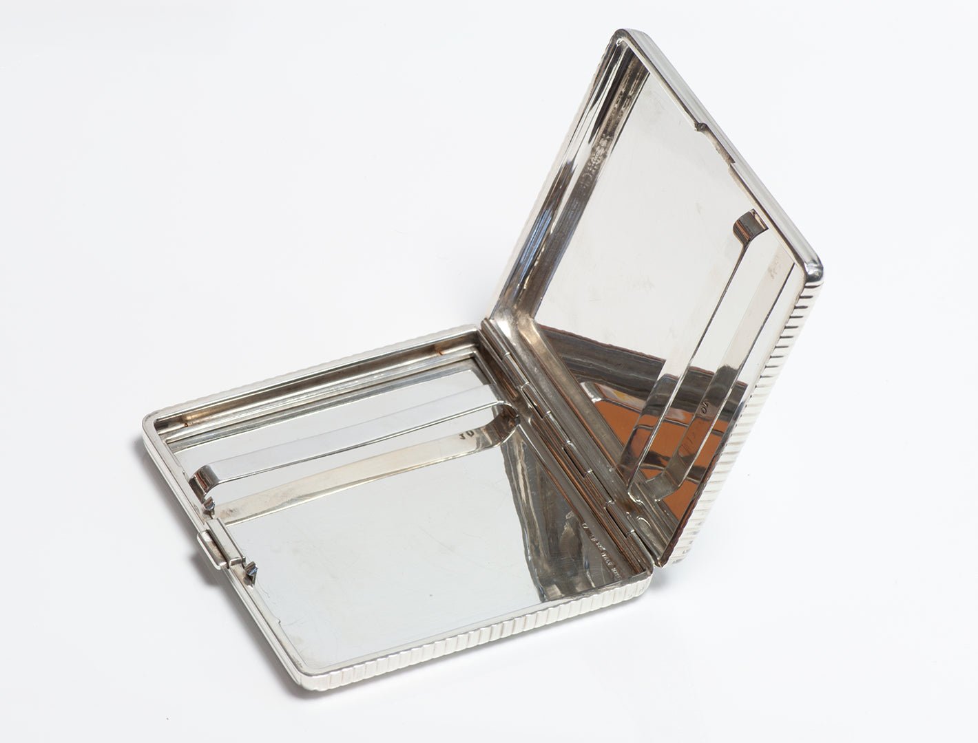 Vintage Cartier Sterling Silver Cigarette Case