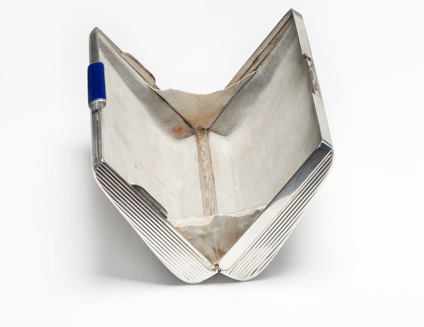 Vintage Cartier Sterling Silver Minaudiere Bag